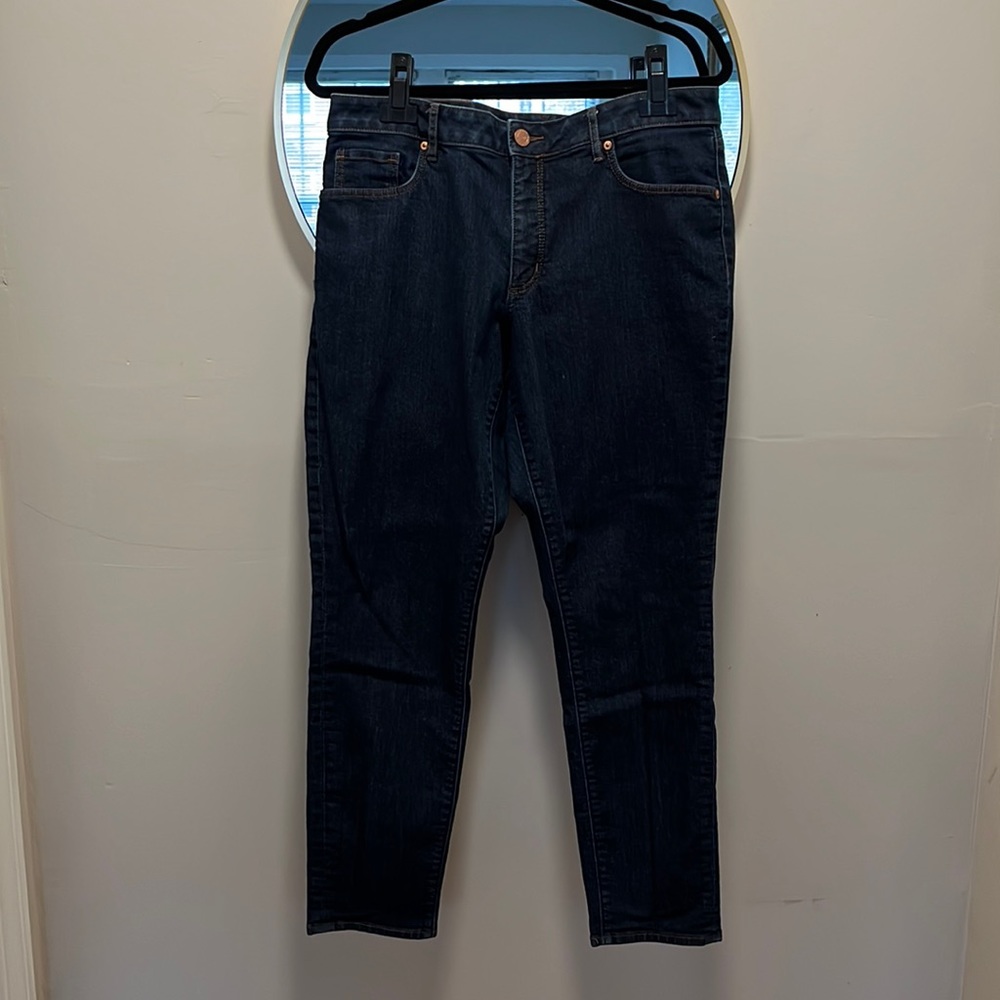 LOFT Curvy Skinny Jeans